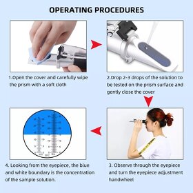 refraktometer - opticky pristroj na meranie kvapalín - 4