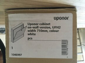 Uponor Vario skriňa rozdeľovača - na stenu - 4