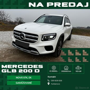 Mercedes-Benz GLB 200 d v TOP Stave - 4