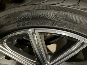 Alu disky Mercedes  17” 5x112 dvojrozmer + senzory - 4