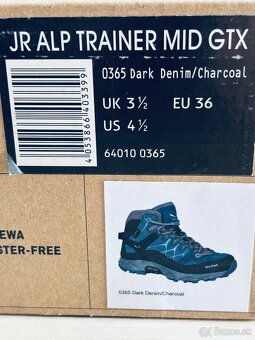 Salewa Alp Trainer Mid GTX K dark denim/charcoal - 4