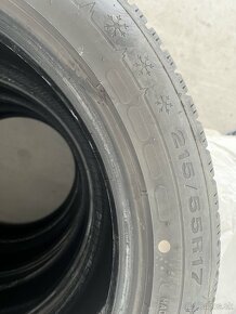 Dunlop 215/55 r17 zimne - 4