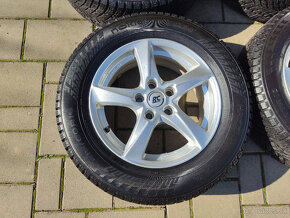 Zimná sada 16" Brock 5x112 + zánovné pneu NOKIAN 215/60 R16 - 4