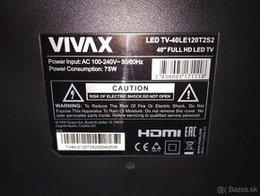 40" LED televizor Vivax 40LE120T2S2, ČIARA NA OBRAZOVKE - 4