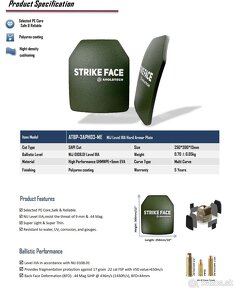 Balistické platy IIIA - 4