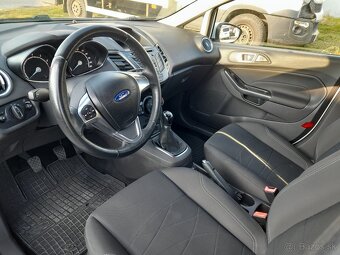 Ford Fiesta 1,0 EcoBoost 100k Trend X, 2014, biely - 4