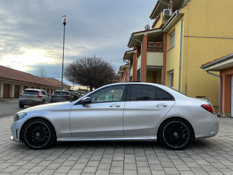 Mercedes-Benz C trieda Sedan 200d AMG Line PANORÁMA 360 KAME - 4