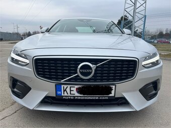 Volvo S90 2.0 D D4 4x4, R design, koža, navi, ťažné - 4