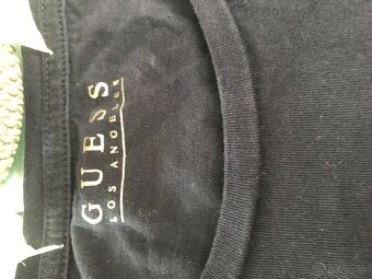 GUESS originál black damske tricko M - 4