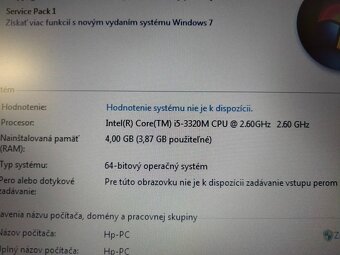 predám notebook HP ELITEBOOK 8470P , WINDOWS 7 - 4