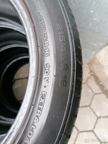 Letné pneu = 215/45 R16 90V = CONTINENTAL - 4