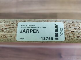 Polica IKEA JARPEN 12028 cm, MDF, brezová dyha - 4