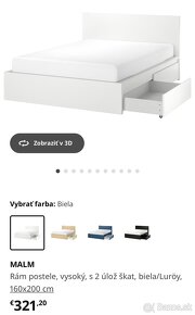 Rám postele Ikea - 4