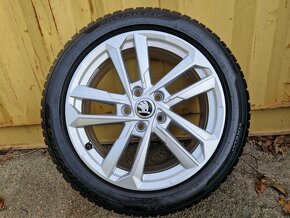 5x112 r17 kolesa a3 golf octavia disky 17 elektrony zimne vw - 4