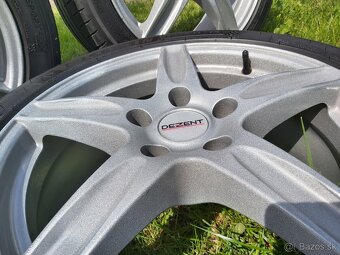 Disky Dezent 7J R17 5x112 s pneumatikami Michelin 225/45 - 4