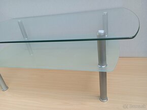 sklenený konferenčný stolík - 4
