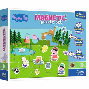 Magnetické puzzle zajačik Bing alebo prasiatko Peppa Pig - 4