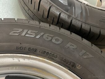 Letná sada kolies 215/60 R17 VW Multivan 5x120 R17 - 4