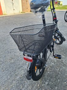 Elektrický bicykel,0km,16-palcový skladací,osvetlením,250w - 4