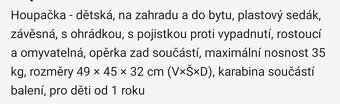 Dolu Veľká detská hojdačka 3v1

 - 4