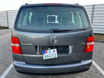 7MIESTNY VW TOURAN 1.9TDi 77kW bez DPF ✅CENA NA SK ŠPZ - 4