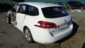 Peugeot 308 sw, 1,6hdi 88kw, rozpredám na náhradné diely - 4