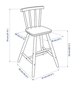 Detská stolička IKEA - 4