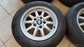 Bmw Styling 27 7x15 5x120 ET47 + zimné pneu - 4