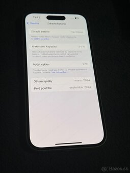 Predám Apple iPhone 15 128GB Žltý Stav Nového Telefónu - 4