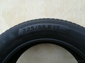 Zimné pneumatiky 225/55 R17 Michelin, 4ks - 4