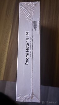 Čierny Xiaomi redmi note 14 5g 8gb/256gb - 4