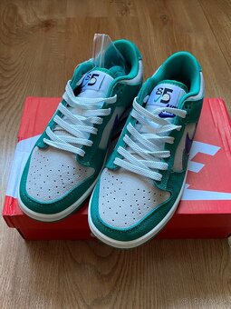 Nike Dunk Low SE (38,5) Neptune Green and Sail - 4