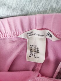 Trojštvrťové legíny H&M 2ks 92 - 4