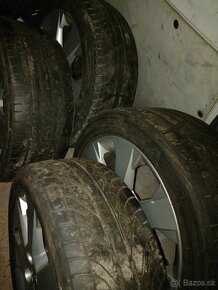 4ks alu disky 5x110 R17 pneu - 4