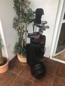 Predám GOLFOVÝ SET - kožený BAG + palice - 4