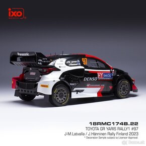 Modely Toyota GR Yaris Rally 1:18 IXO - 4