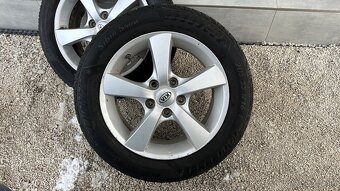 ALU Disky + zimné gumy - 205/55 R16 - 4