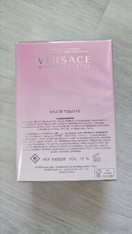 Predám dámsku toaletnú vodu Versace Bright Crystal, 30 ml - 4