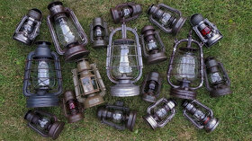 Staré petrolejky / lampy / lucerny / lampičky - 4
