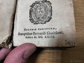 402 ročná EPIŠTOLA--rok vydania 1623--Laconicarum epistolaru - 4