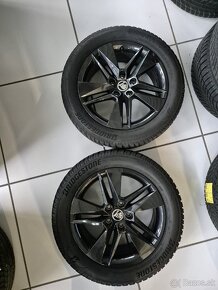 Predam origo. alu disky Škoda 5x112 R17 a zimne pneu. - 4