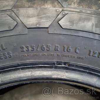 Letné dodávkové pneu 235/65 R16C CONTINENTAL DOT2521 - 4