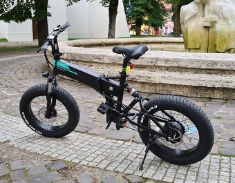 Predám  elektro/fat bicykel skladací . - 4