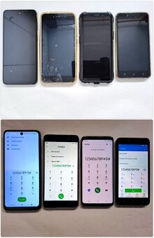 Motorola G22 - Redmi Note 5A - Samsung S9 - Lenovo VIBE K5 - 4