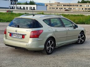 Peugeot 407SW 1.6 HDI 80kw zo spotrebou 5,5l /100km Najazden - 4