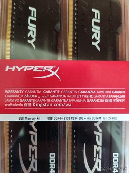 DDR4 Kingston 8GB - 4