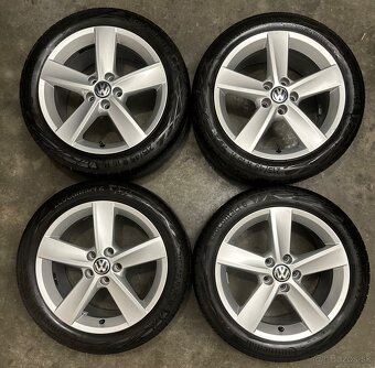 Letná sada 5x100 R16 , 215/45/16 - VW Polo, Fabia, Rapid - 4