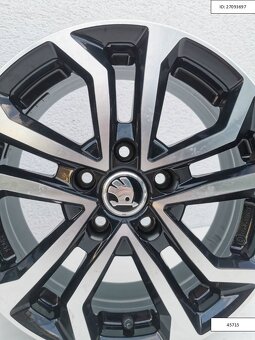 Škoda Octavia, Superb alu disky Dezent 5x112 R16 1233 - 4