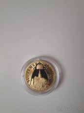 Zlatá minca 100euro Pribina - 4