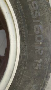 Pneu 195/60 r15 88H /ráfiky 15' 5x100 6jj ET-39 - 4